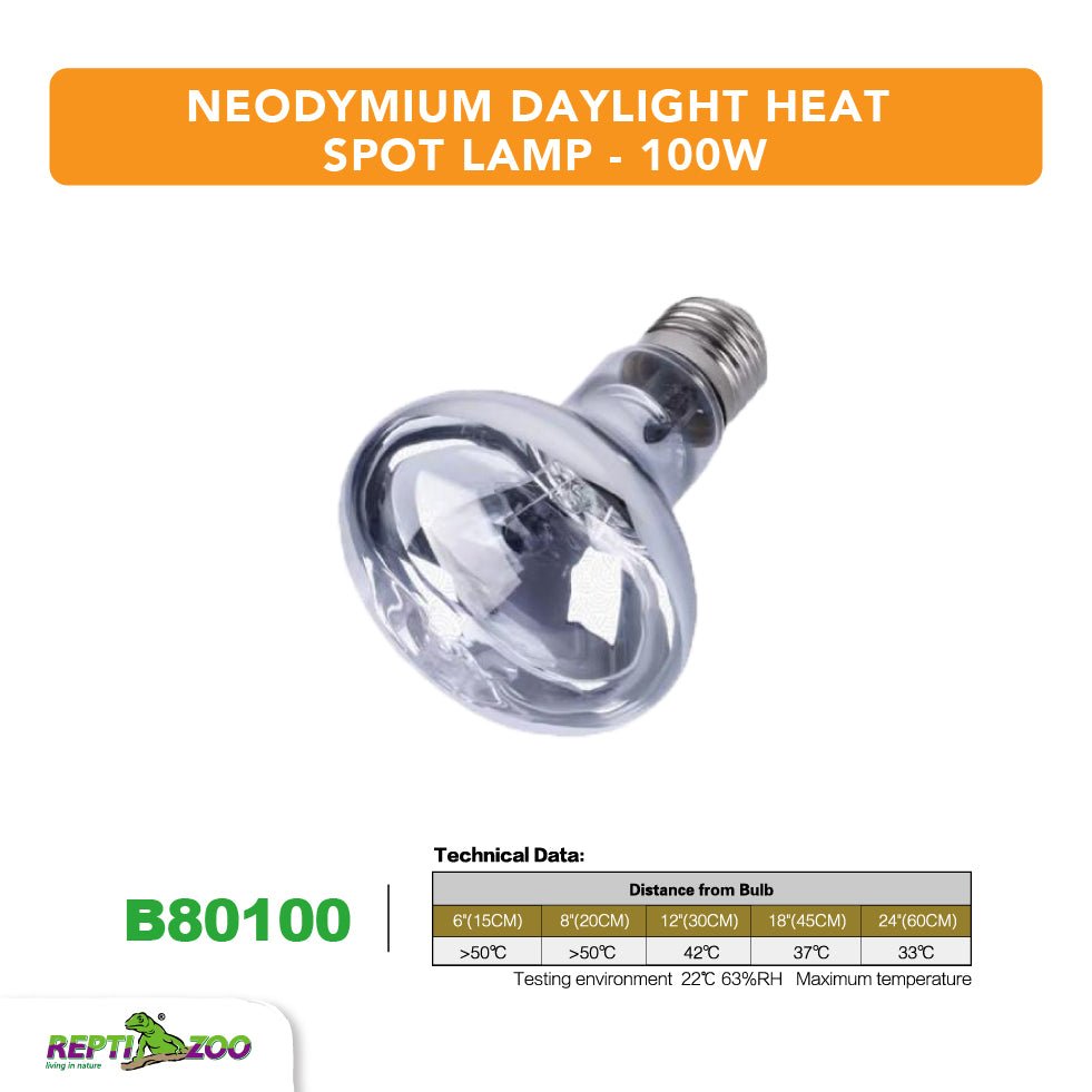 REPTIZOO Neodymium Daylight Heat Spot Lamps - www.Shopthatapp.com
