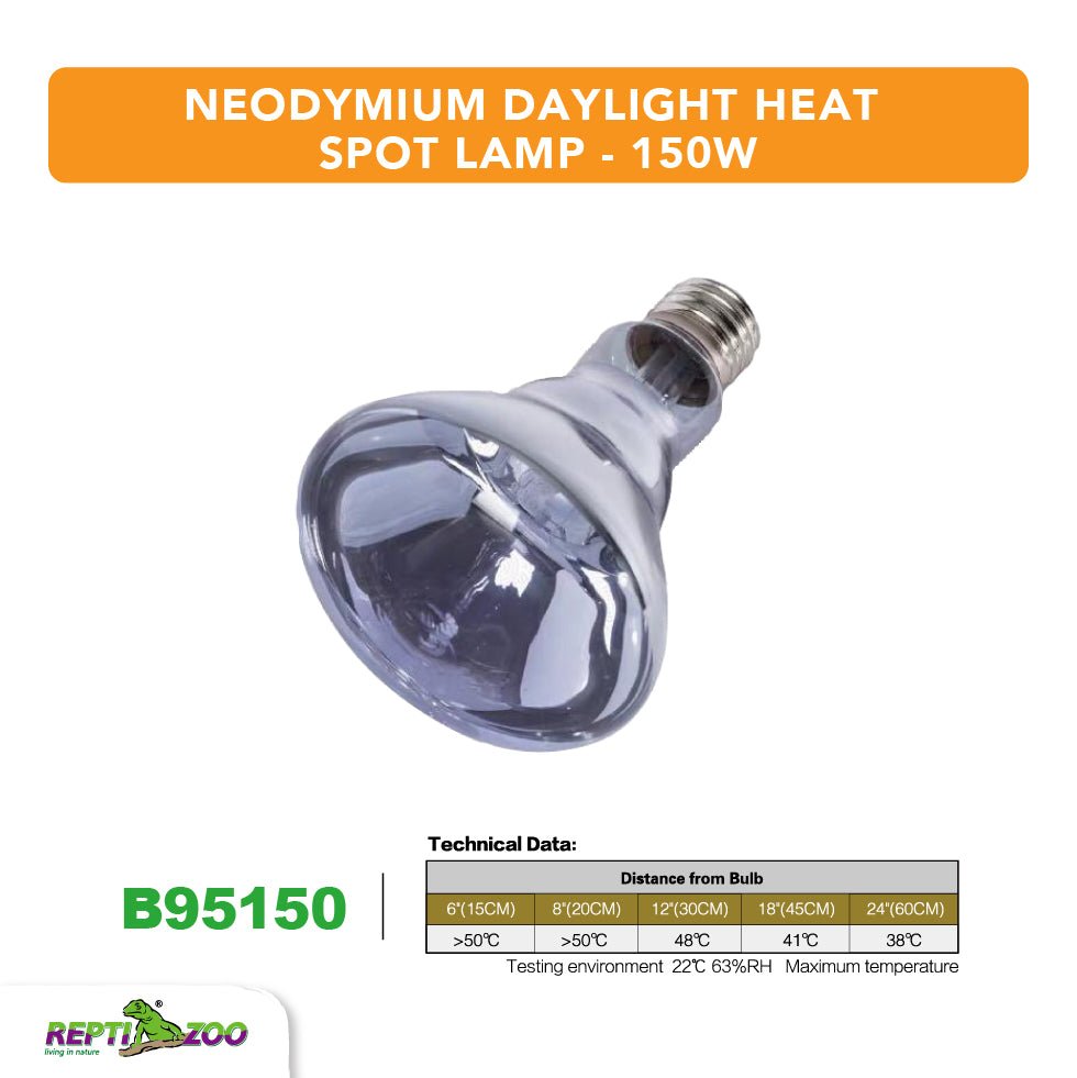 REPTIZOO Neodymium Daylight Heat Spot Lamps - www.Shopthatapp.com