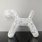 Resin Creative Balloon Abstract Dog Ornament - www.Shopthatapp.com