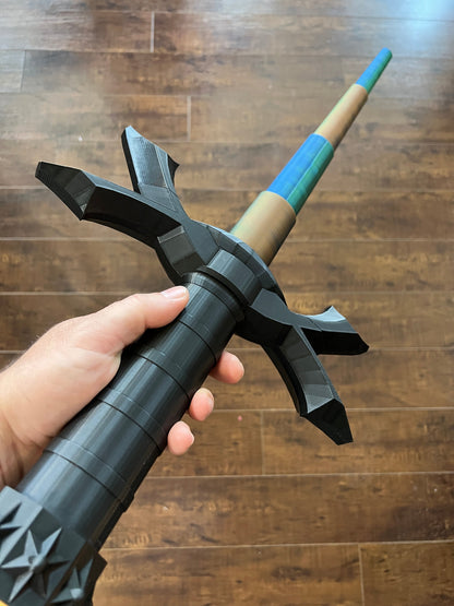 Retractable Knight's Sword - 3D Printed - www.Shopthatapp.com #