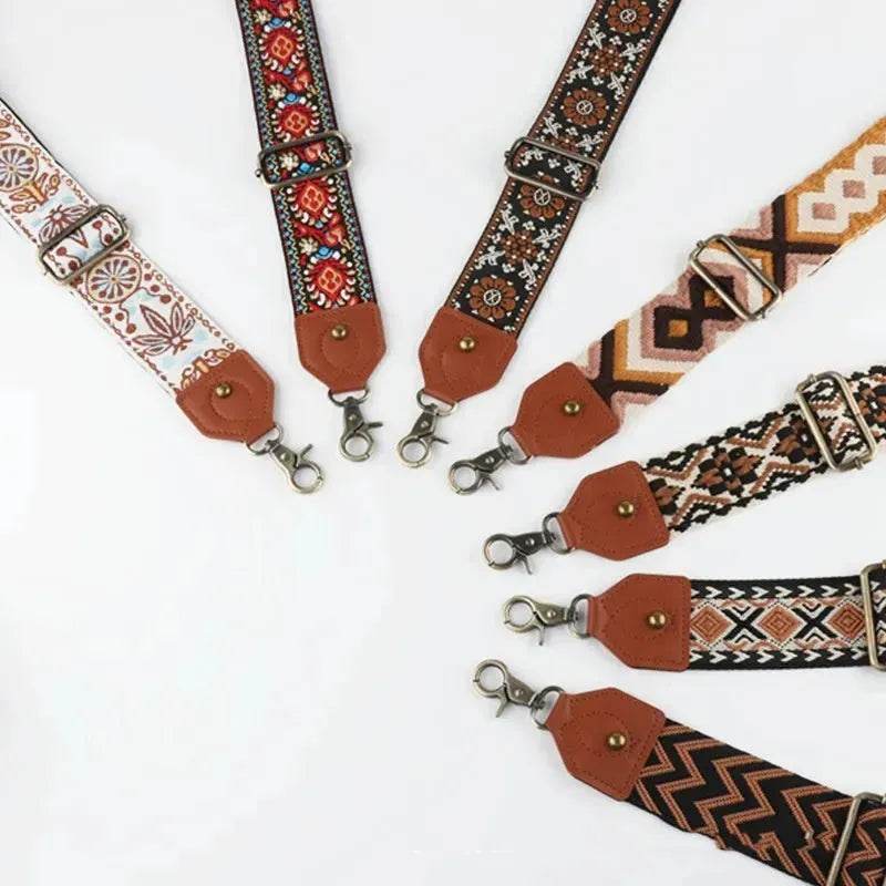 Retro Bag Strap Crossbody Bag Adjustable Replacement Guitar Strap - www.Shopthatapp.com #