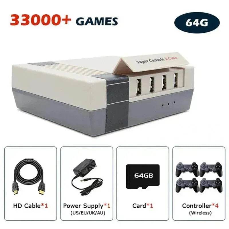 Retro Console Super Console Classic Red And White Machine - www.Shopthatapp.com #