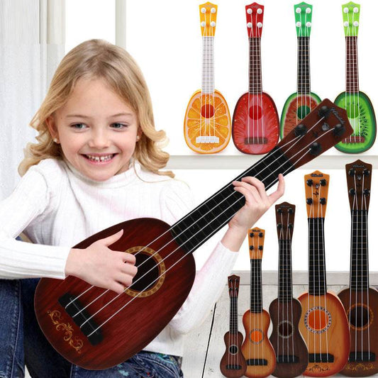 Retro Guitar Toys Children's Interest Training Musical Toys - www.Shopthatapp.com #