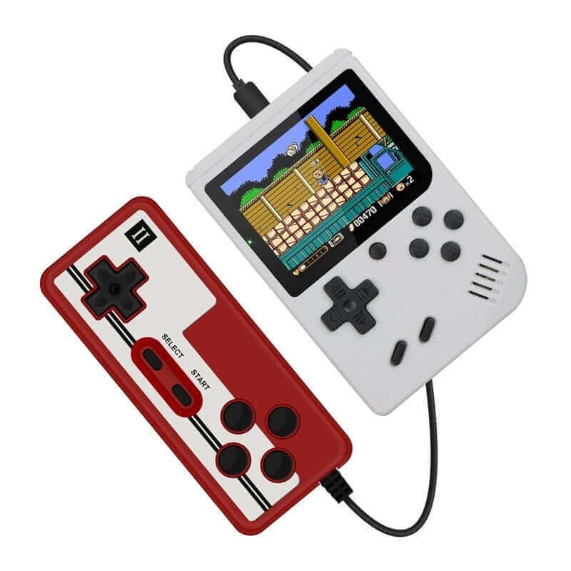 Retro Mini Handheld Game Console - 8-Bit, 3.0 Inch LCD, 400 Built-in Games - www.Shopthatapp.com #