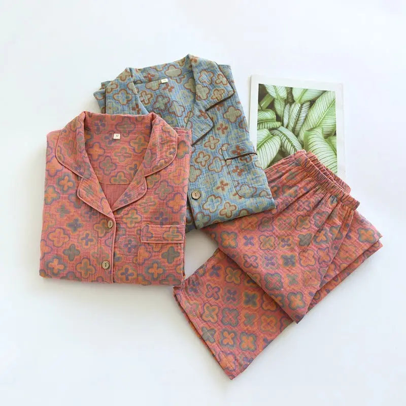 Retro New Pure Cotton Pajamas For Women - www.Shopthatapp.com