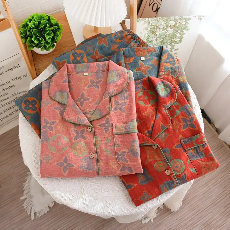 Retro New Pure Cotton Pajamas For Women - www.Shopthatapp.com