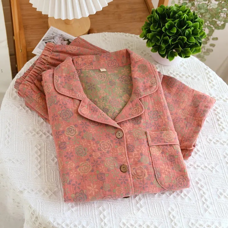 Retro New Pure Cotton Pajamas For Women - www.Shopthatapp.com #