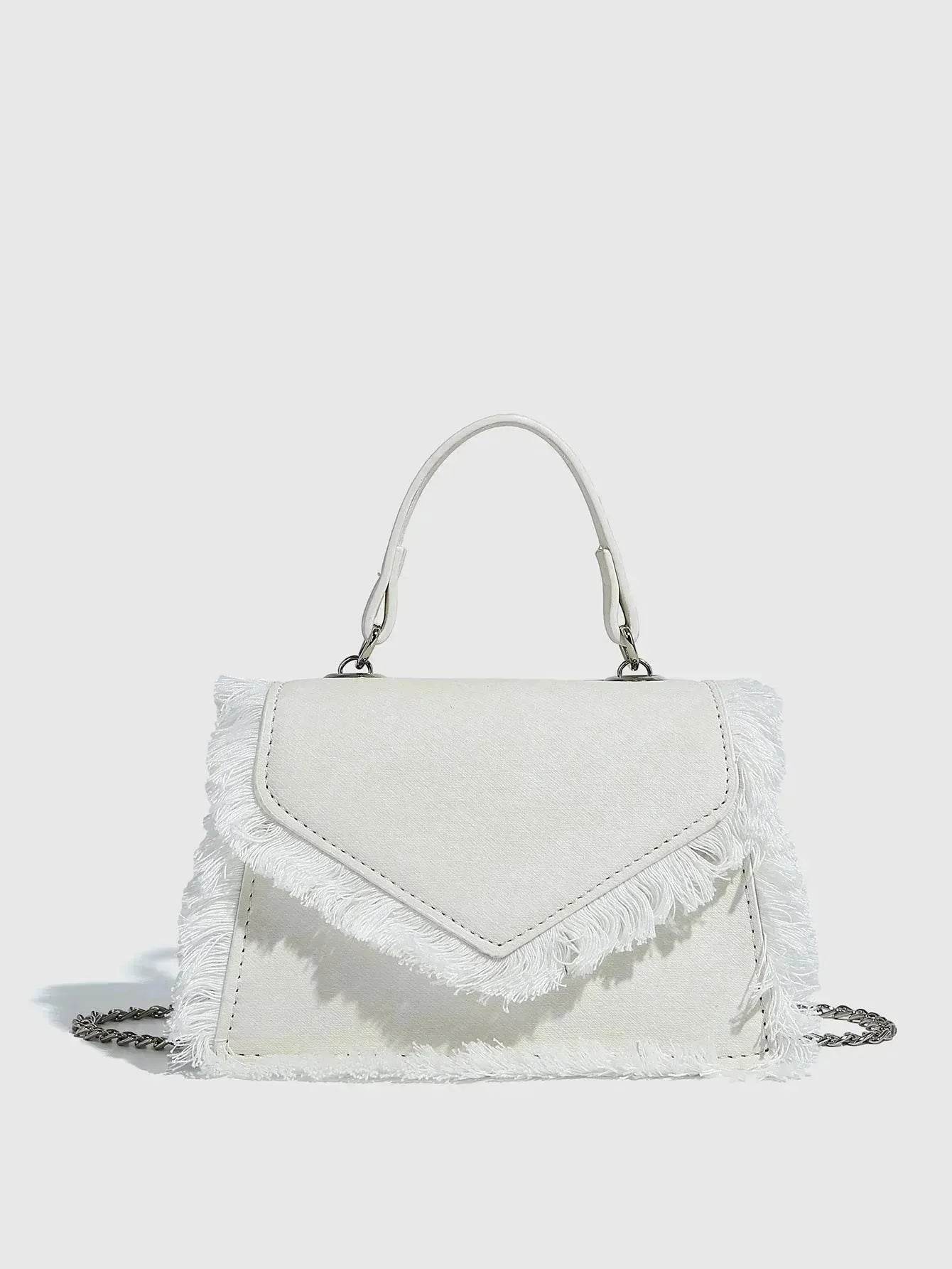 Retro Tassel Bag Denim Mini Crossbody denim bag - www.Shopthatapp.com #