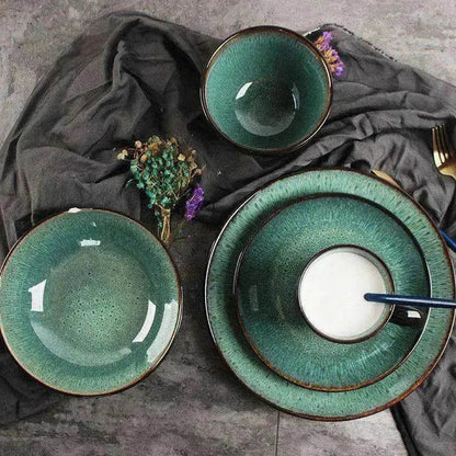 Retro bowls and plates - www.Shopthatapp.com