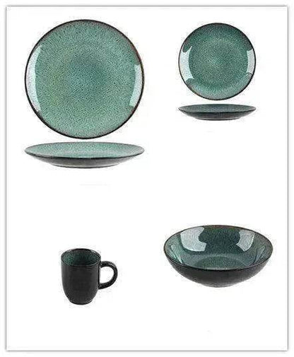 Retro bowls and plates - www.Shopthatapp.com