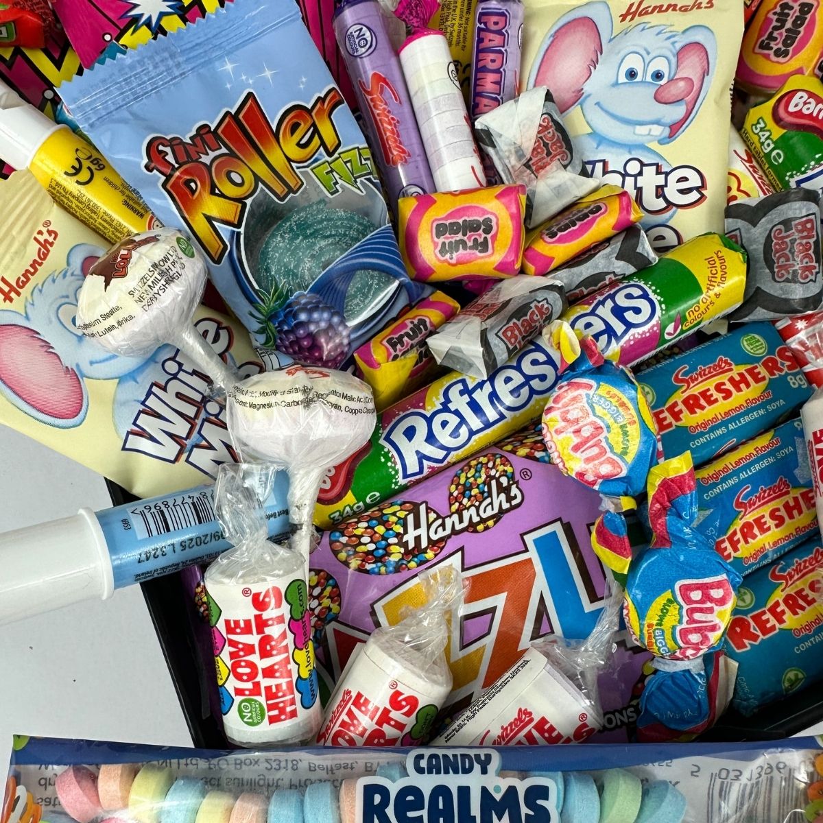 Retro Candy Signature Gift Hamper-Food and beverage-www.Shopthatapp.com-HamperWell