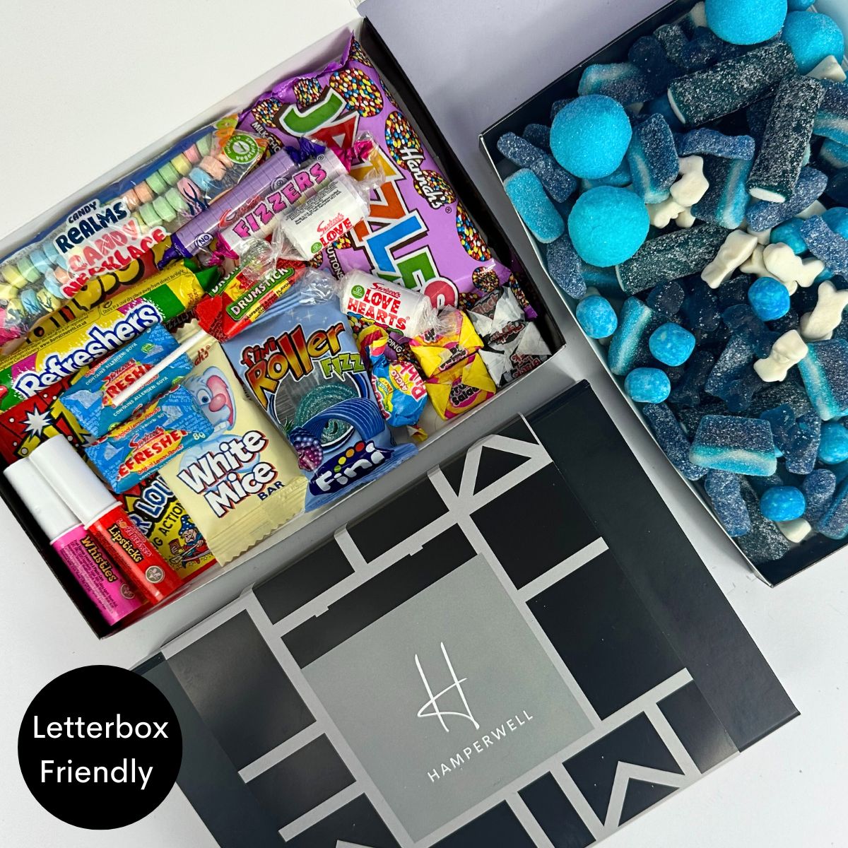 Retro Candy Letterbox Gift Hamper-Food and beverage-www.Shopthatapp.com-HamperWell