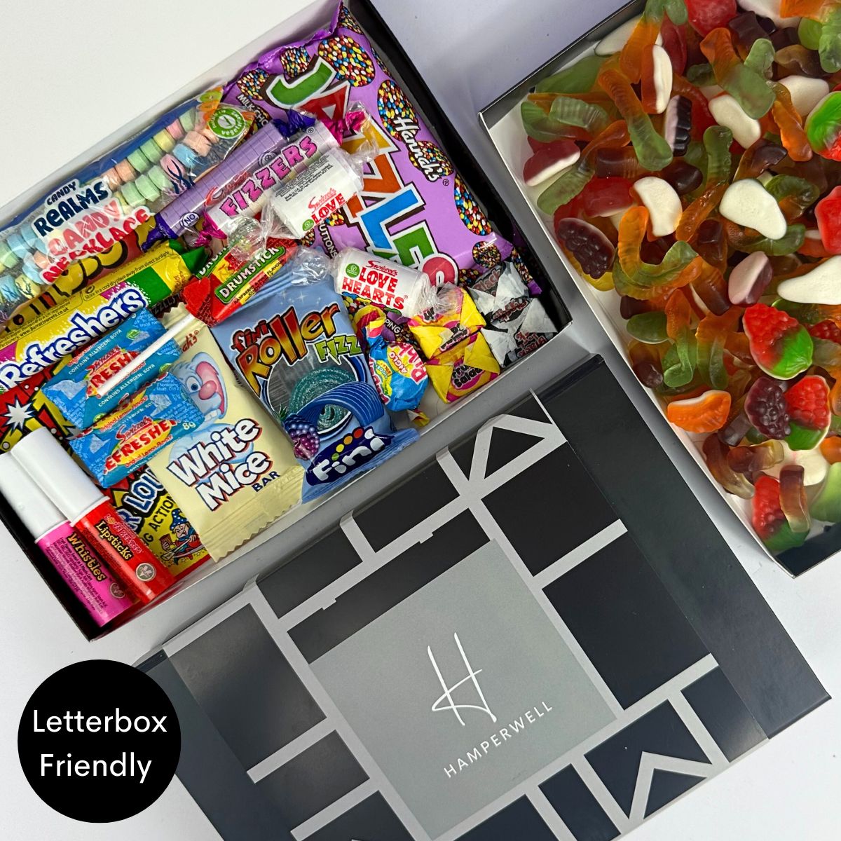 Retro Candy Letterbox Gift Hamper-Food and beverage-www.Shopthatapp.com-HamperWell