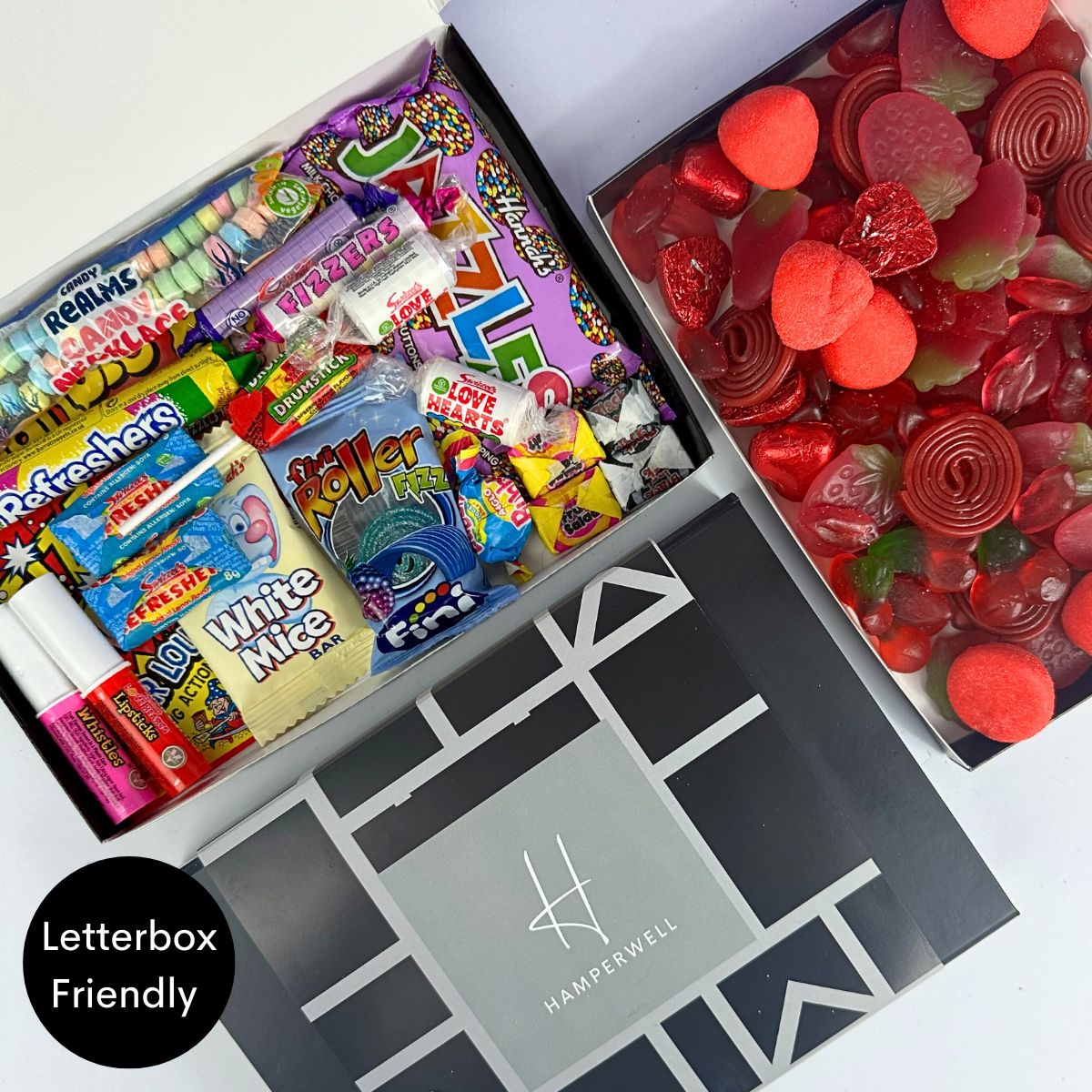 Retro Candy Letterbox Gift Hamper-Food and beverage-www.Shopthatapp.com-HamperWell