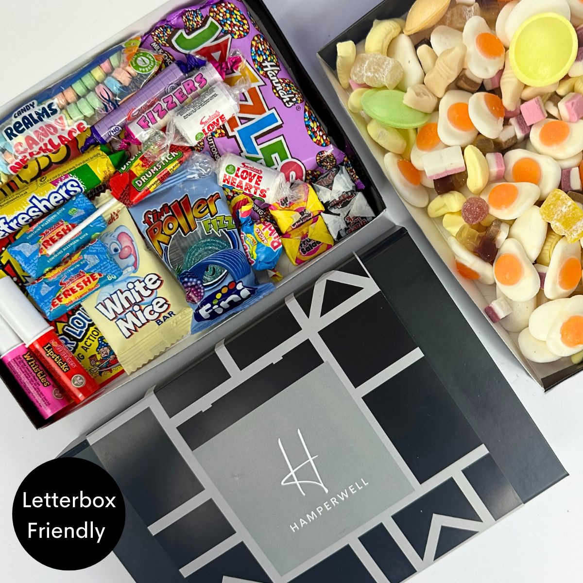 Retro Candy Letterbox Gift Hamper-Food and beverage-www.Shopthatapp.com-HamperWell