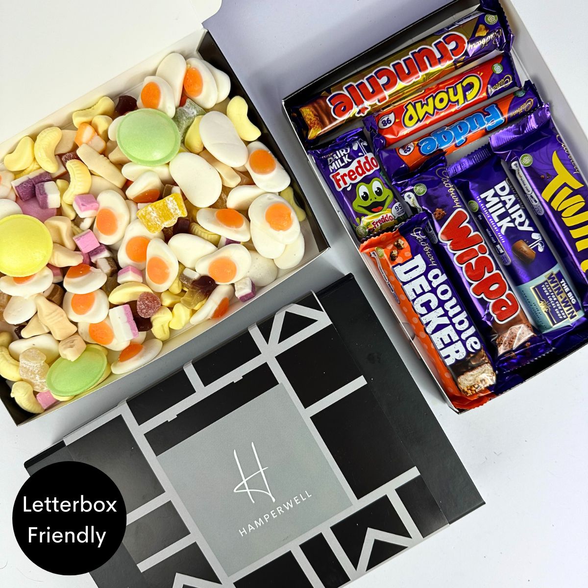 Retro Sweets Letterbox Gift Hamper-Food and beverage-www.Shopthatapp.com-HamperWell
