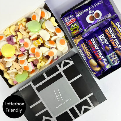 Retro Sweets Letterbox Gift Hamper-Food and beverage-www.Shopthatapp.com-HamperWell