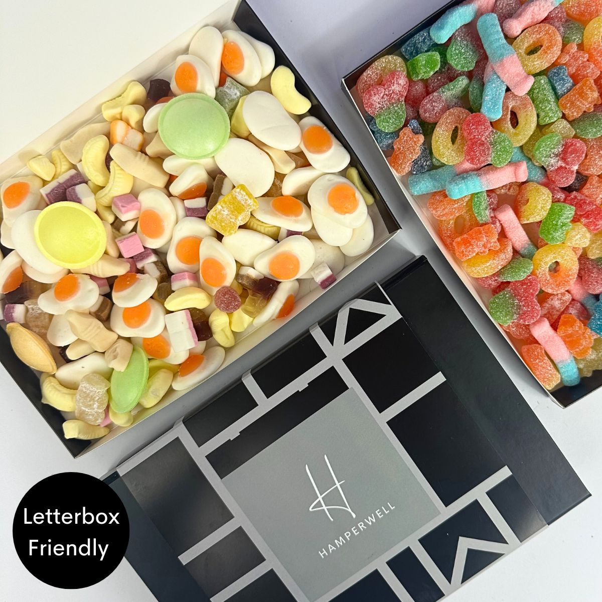 Retro Sweets Letterbox Gift Hamper-Food and beverage-www.Shopthatapp.com-HamperWell