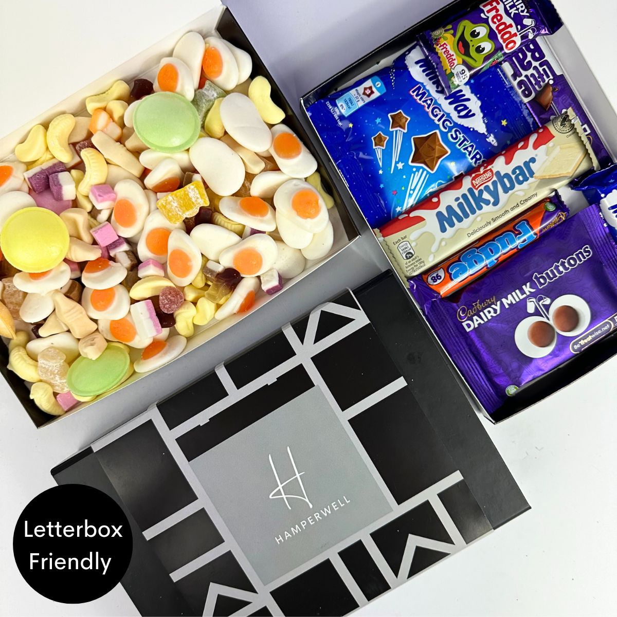 Retro Sweets Letterbox Gift Hamper-Food and beverage-www.Shopthatapp.com-HamperWell