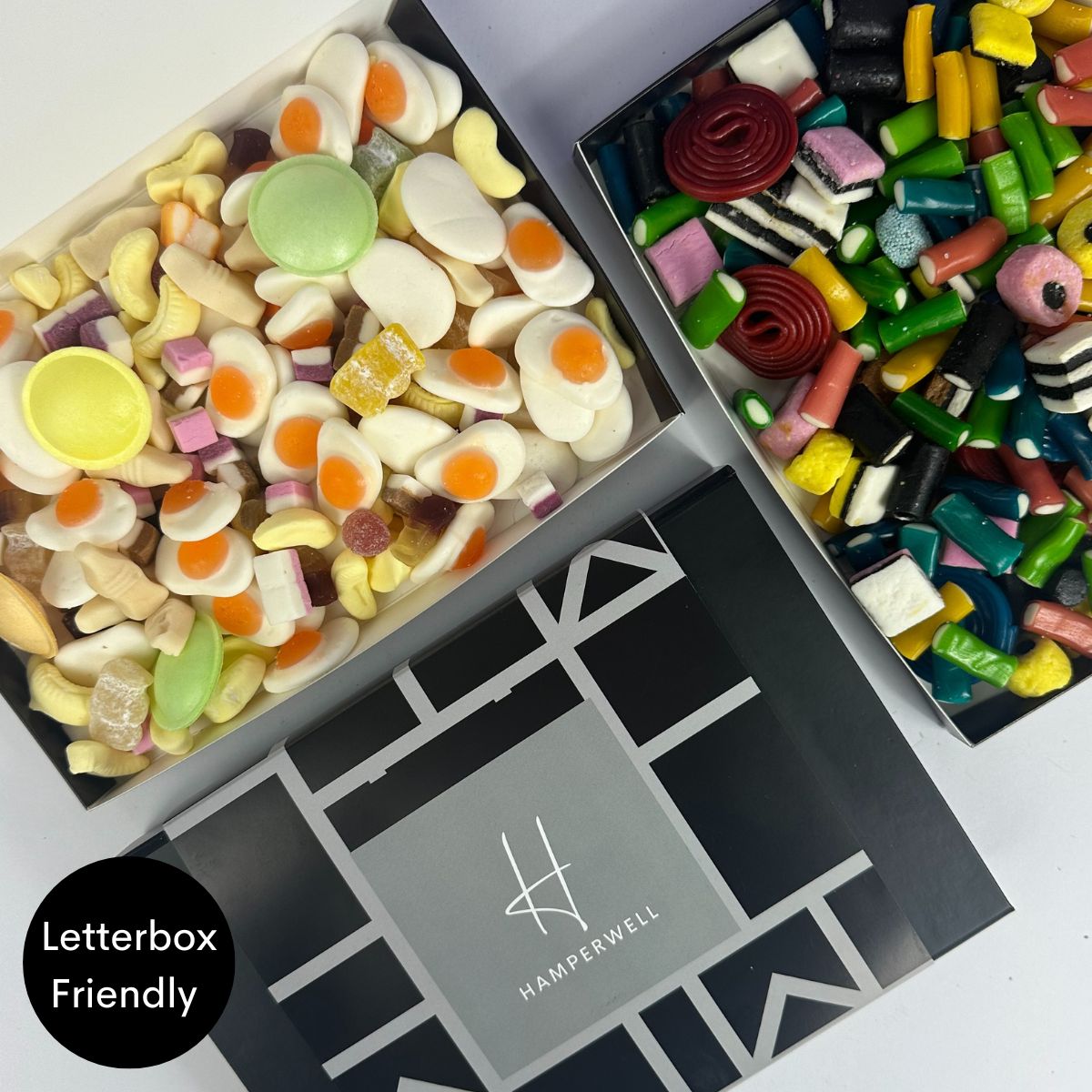 Retro Sweets Letterbox Gift Hamper-Food and beverage-www.Shopthatapp.com-HamperWell
