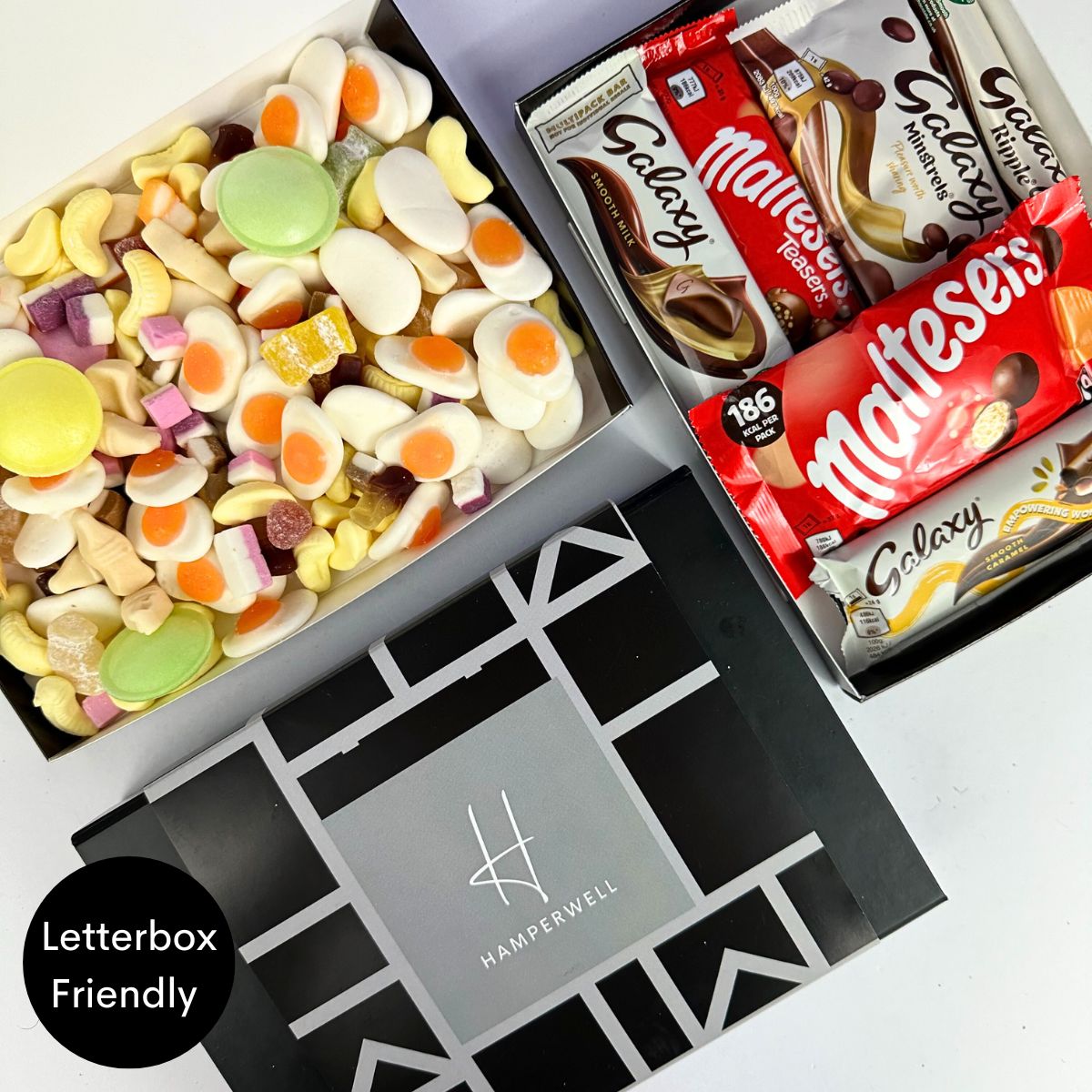 Retro Sweets Letterbox Gift Hamper-Food and beverage-www.Shopthatapp.com-HamperWell