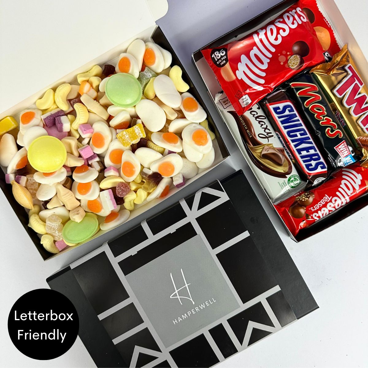 Retro Sweets Letterbox Gift Hamper-Food and beverage-www.Shopthatapp.com-HamperWell