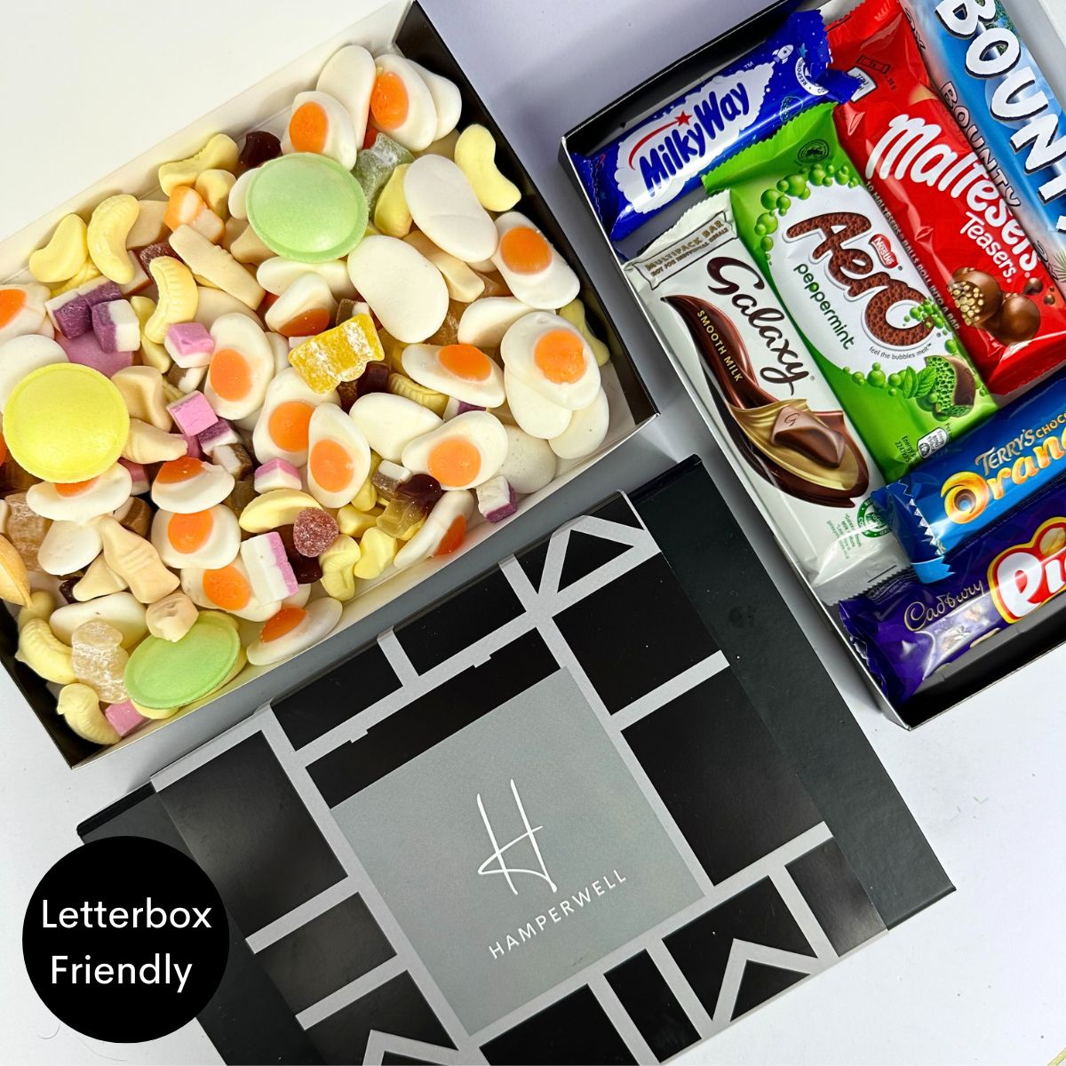 Retro Sweets Letterbox Gift Hamper-Food and beverage-www.Shopthatapp.com-HamperWell