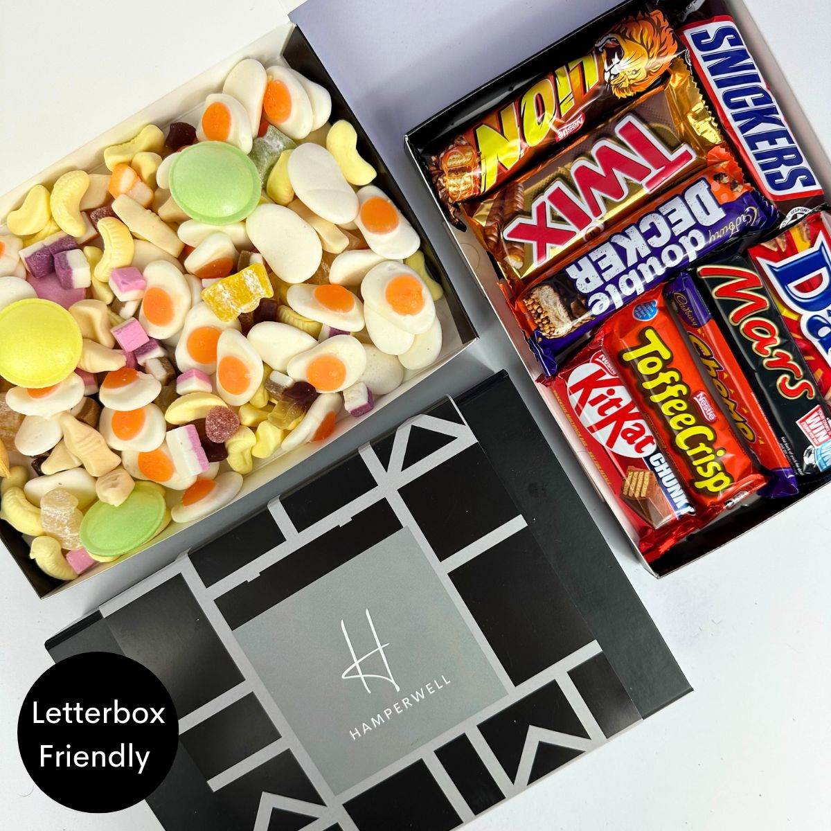 Retro Sweets Letterbox Gift Hamper-Food and beverage-www.Shopthatapp.com-HamperWell