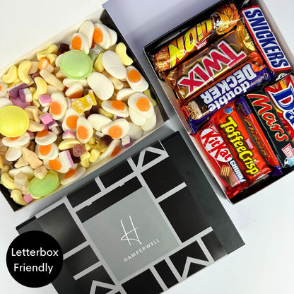 Retro Sweets Letterbox Gift Hamper-Food and beverage-www.Shopthatapp.com-HamperWell
