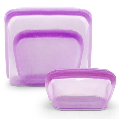 Reusable Silicone Storage Bag Vacuum seal Bag - www.Shopthatapp.com #