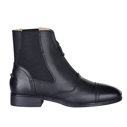 Riding Equestrian Cowhide Ankle Boots - www.Shopthatapp.com