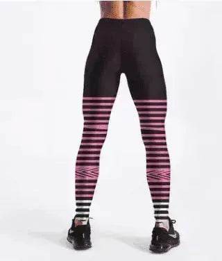 Rings Black Yoga Workout Leggings - www.Shopthatapp.com