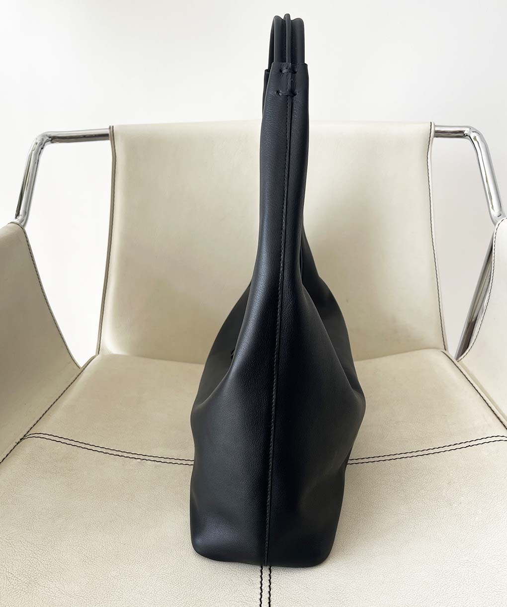 Riviera Shoulder Hobo in Black - www.Shopthatapp.com #