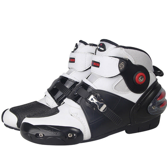 Road motorcycle riding shoes ankle boots - www.Shopthatapp.com