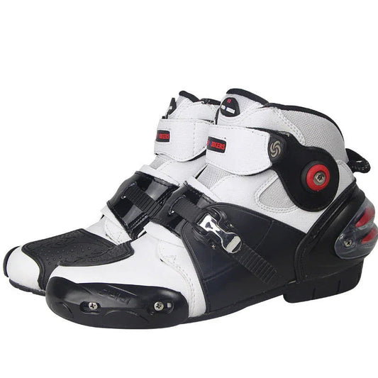 Road motorcycle riding shoes ankle boots - www.Shopthatapp.com