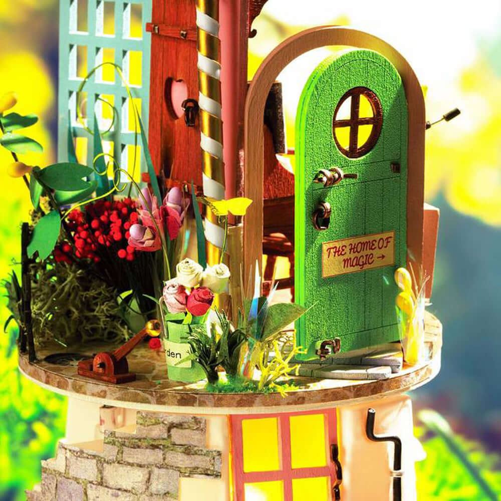 Kidstoylover Robotime DS003 Secluded Neighbour Dollhouse Kit - www.Shopthatapp.com