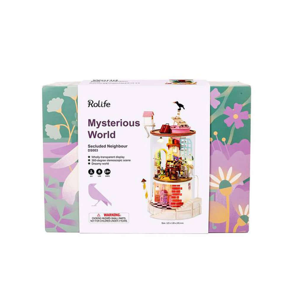 Kidstoylover Robotime DS003 Secluded Neighbour Dollhouse Kit - www.Shopthatapp.com