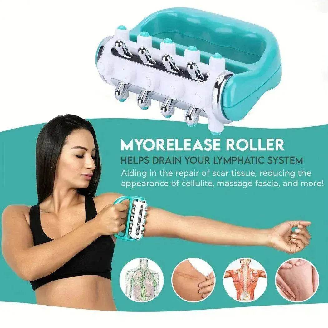 Roller Mini Trigger Point Deep Tissue Myofascial Release Body Massager - www.Shopthatapp.com