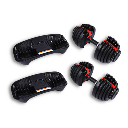 Rotary Adjustable Dumbbells - www.Shopthatapp.com #