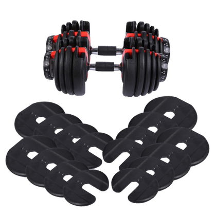Rotary Adjustable Dumbbells - www.Shopthatapp.com #