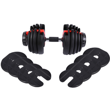 Rotary Adjustable Dumbbells - www.Shopthatapp.com #
