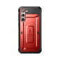 Coque robuste Unicorn Beetle PRO pour Galaxy S23 - Rouge métallisé