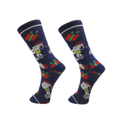 Snoopy Anime Socks Cotton Socks Adult Sock Men Women Cartoon Sports Socks Fashion Mid-calf Pattern Sock Skarpetki Sock Gifts