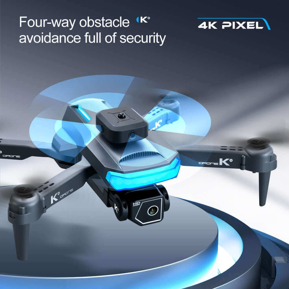 K-HD Dual Lens 4K Aerial Photography Drone - Optical Flow Positioning RC Quadcopter Toy - www.Shopthatapp.com