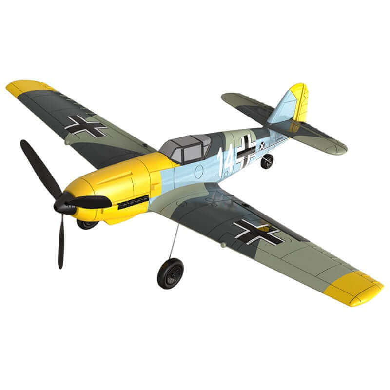 BF109 Warbird RC Plane, 2.4GHz 4CH 400mm Wingspan - Aerobatics & XPilot EPP RTF - www.Shopthatapp.com