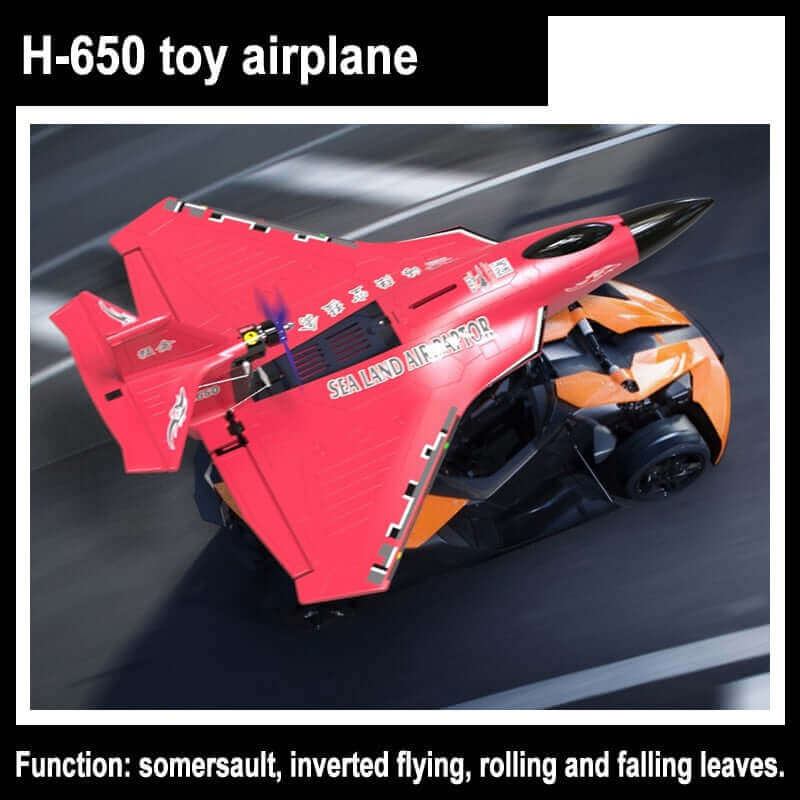 XiaXiu H650 Raptor Tri-Mode RC Aircraft - Versatile Remote Control Plane with 1000m Range, Capable of Land, Water, and Air Operation - Fixed Wing Model - www.Shopthatapp.com