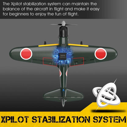 Zero Warbird RC Plane: 2.4G 4CH Aerobatic Fighter with 400mm Wingspan - www.Shopthatapp.com