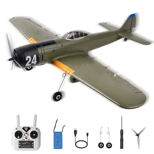 Ki84 WWII Fighter 690mm 4CH Eingebauter Gyro 3D/6G EPP RC Flugzeug RTF 