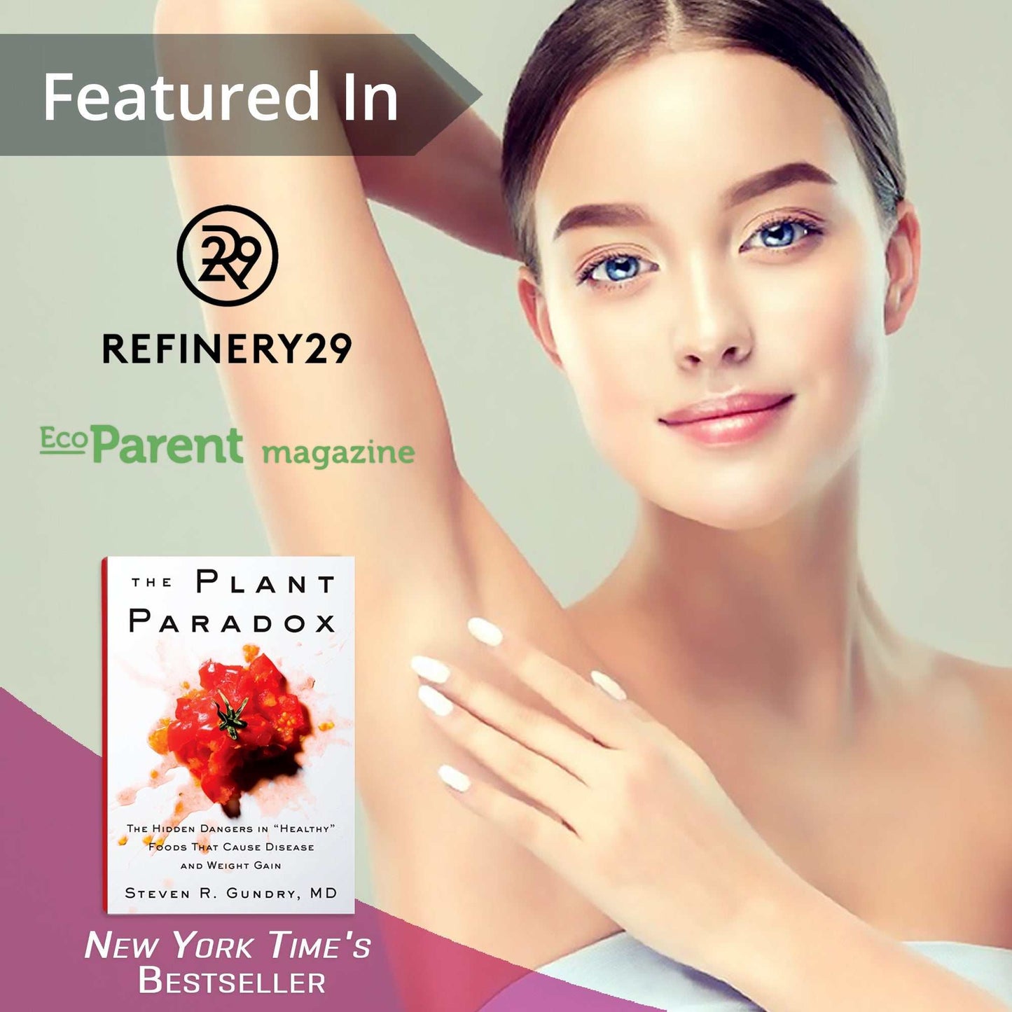 Unscented Cream Deodorant - www.Shopthatapp.com