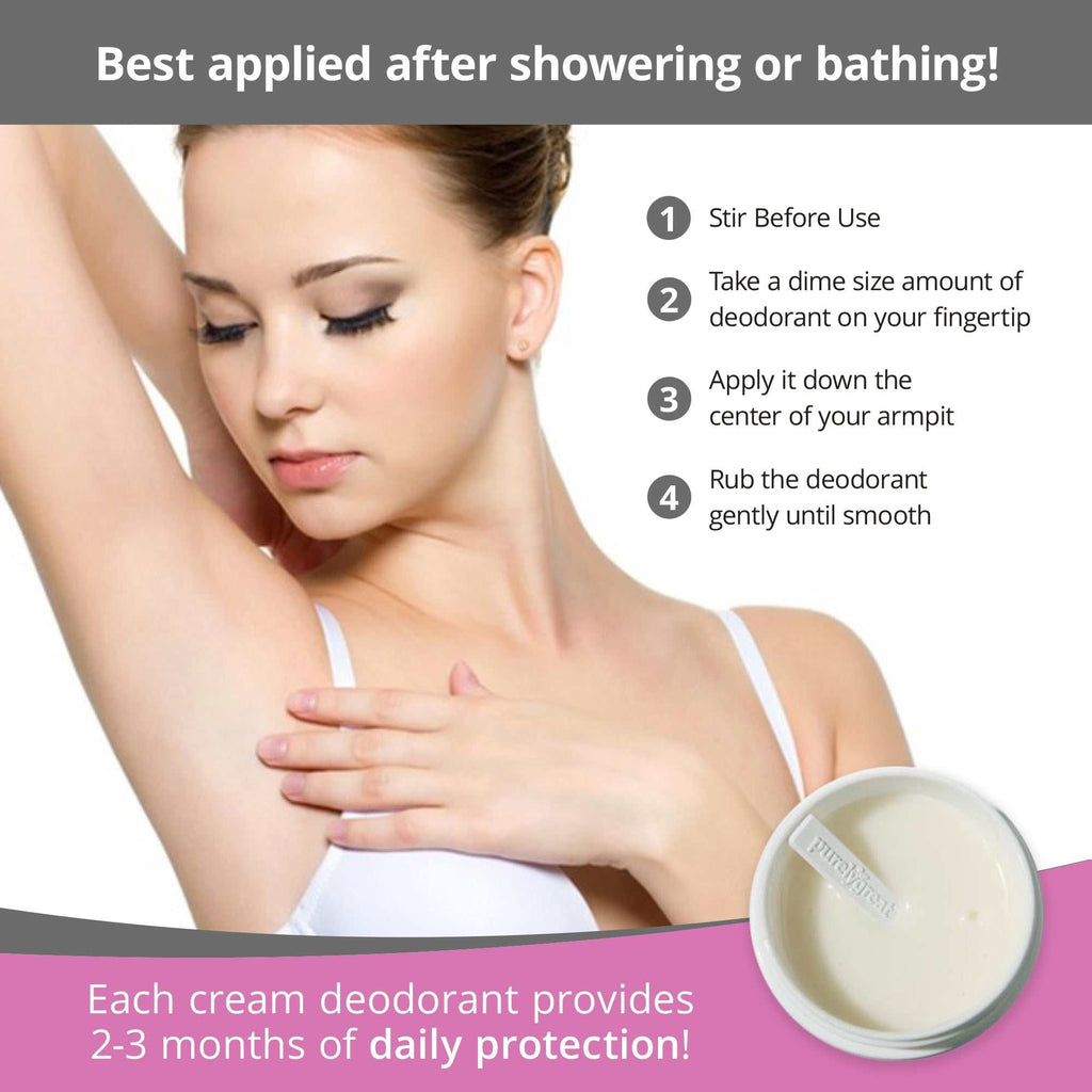 Lavender Cream Deodorant for Women - www.Shopthatapp.com